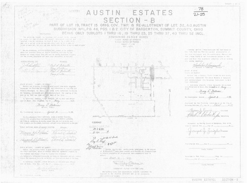 Austin estates section b 0001