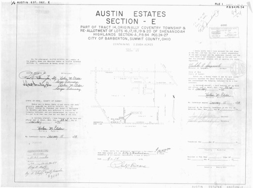 Austin estates section e 0001