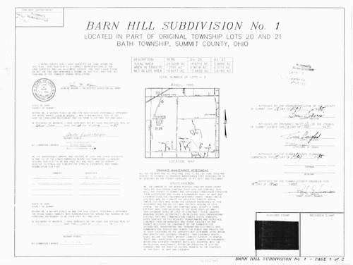 Barn hill subdivision no 1 0001