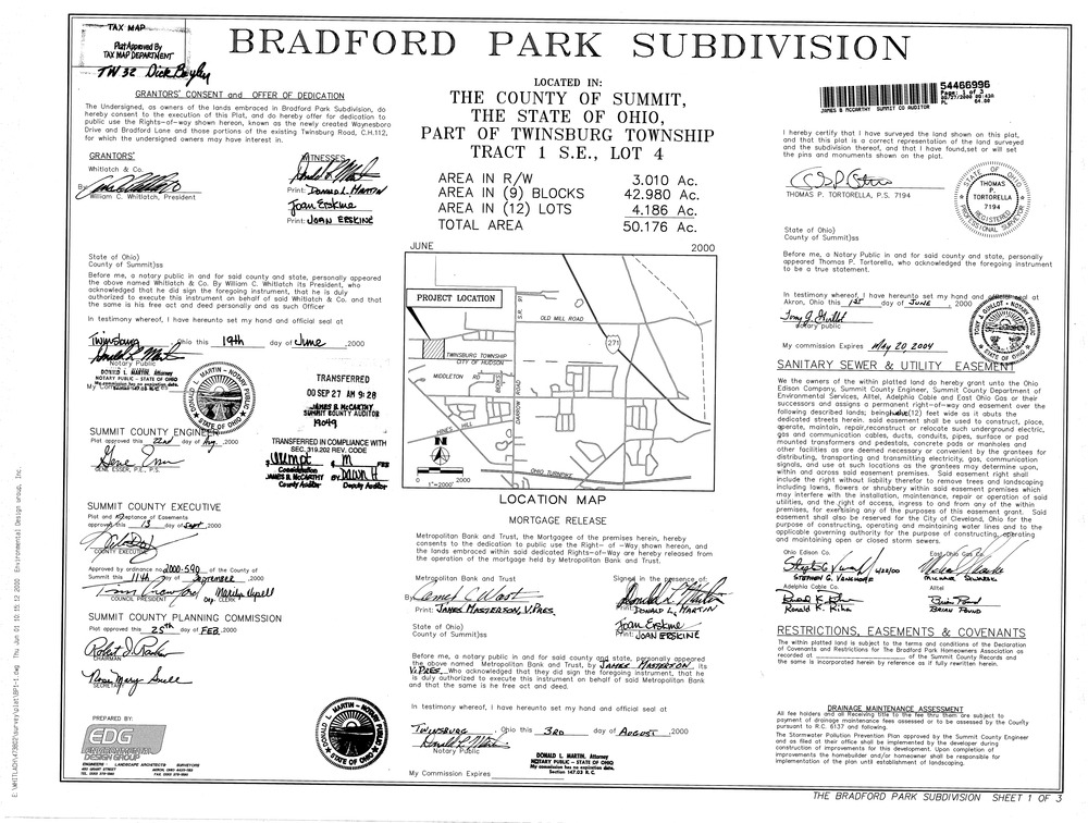 Bradford park subdivision 0001
