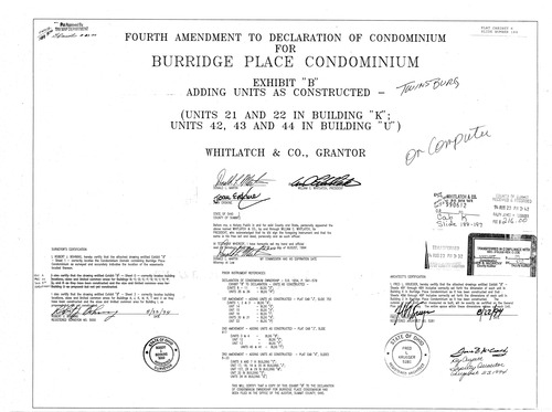  burridge place condominium fourth amendment to declaration of condominium 0001
