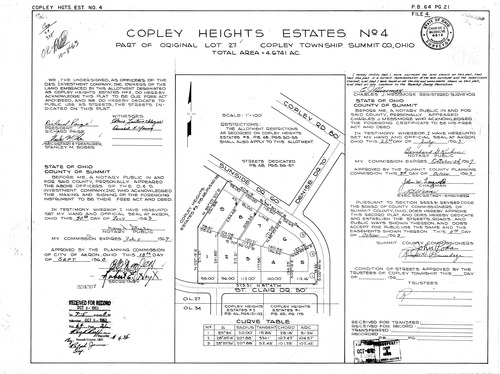 Copley heights estates no 4 0001