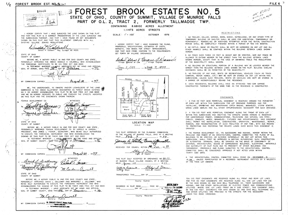 Forest brook estates no 5 0001