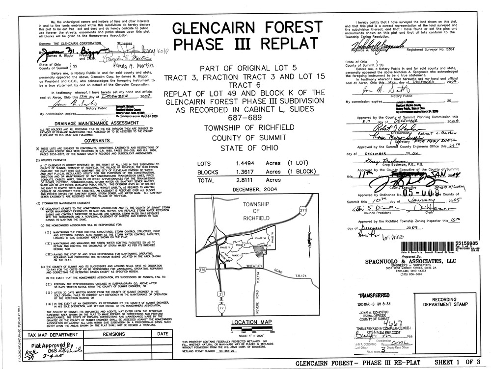 Glencairn forest phase 3 replat 0001
