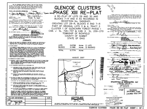 Glenco cluster phase 13 replat 1