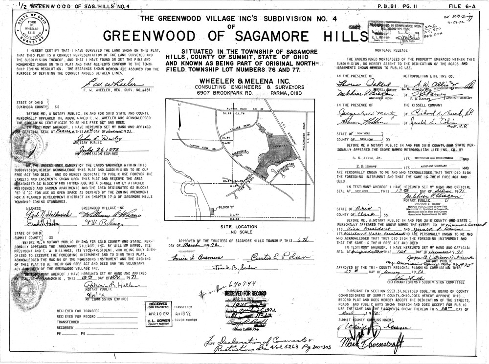 Greenwood of sagamore hills subdivision no 4 001