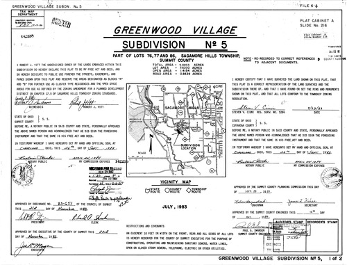Greenwood village subdivision no 5 001