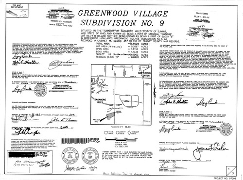 Greenwood village subdivision no 9 001