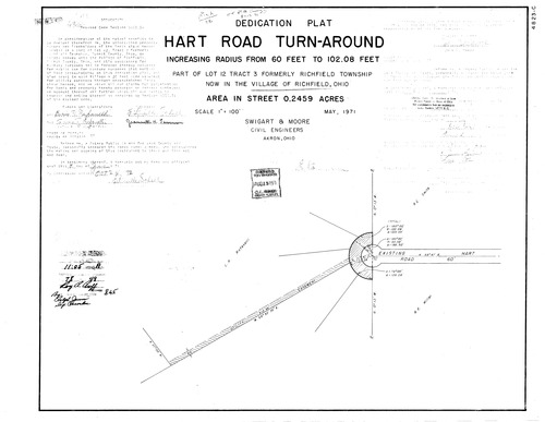 Hart road turn around 01