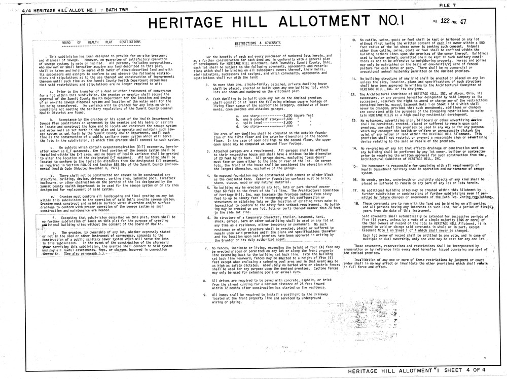 Heritage hill allotment no 1 004