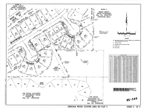 Heritage woods cluster area re plat 2 0002