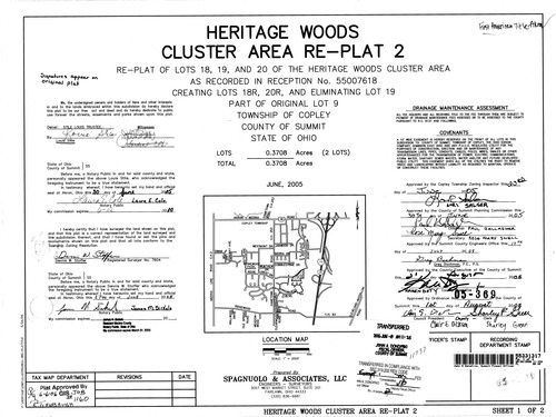 Heritage woods cluster area re plat 2 0001