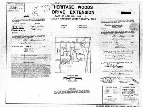 Heritage woods drive extension 001