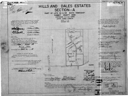 Hills and dales estates section a 001