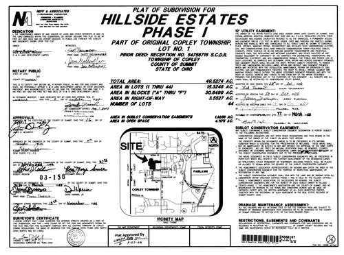 Hillside estates phase 1001