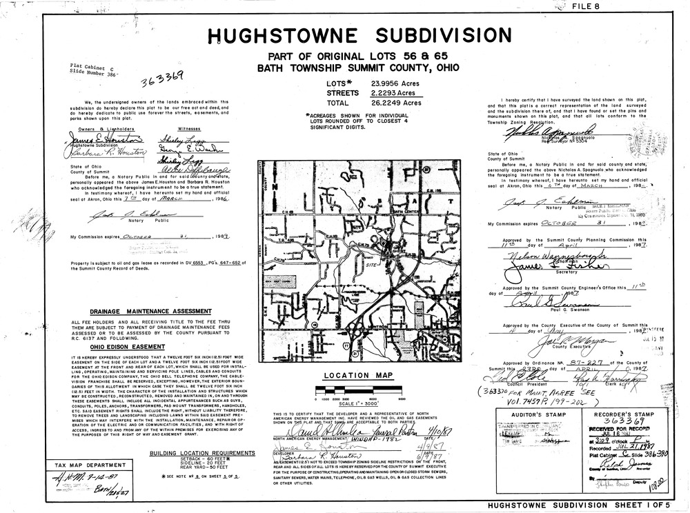 Hughstowne subdivision 0001
