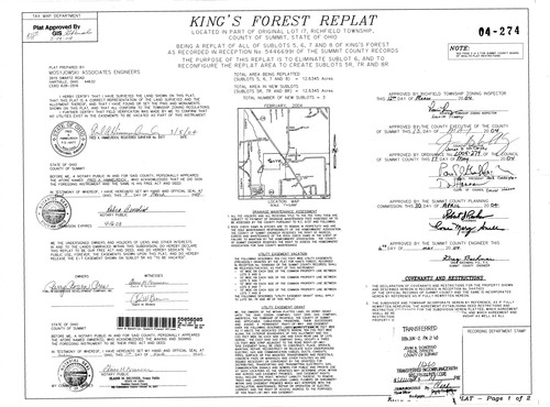 King s forest replat 0001
