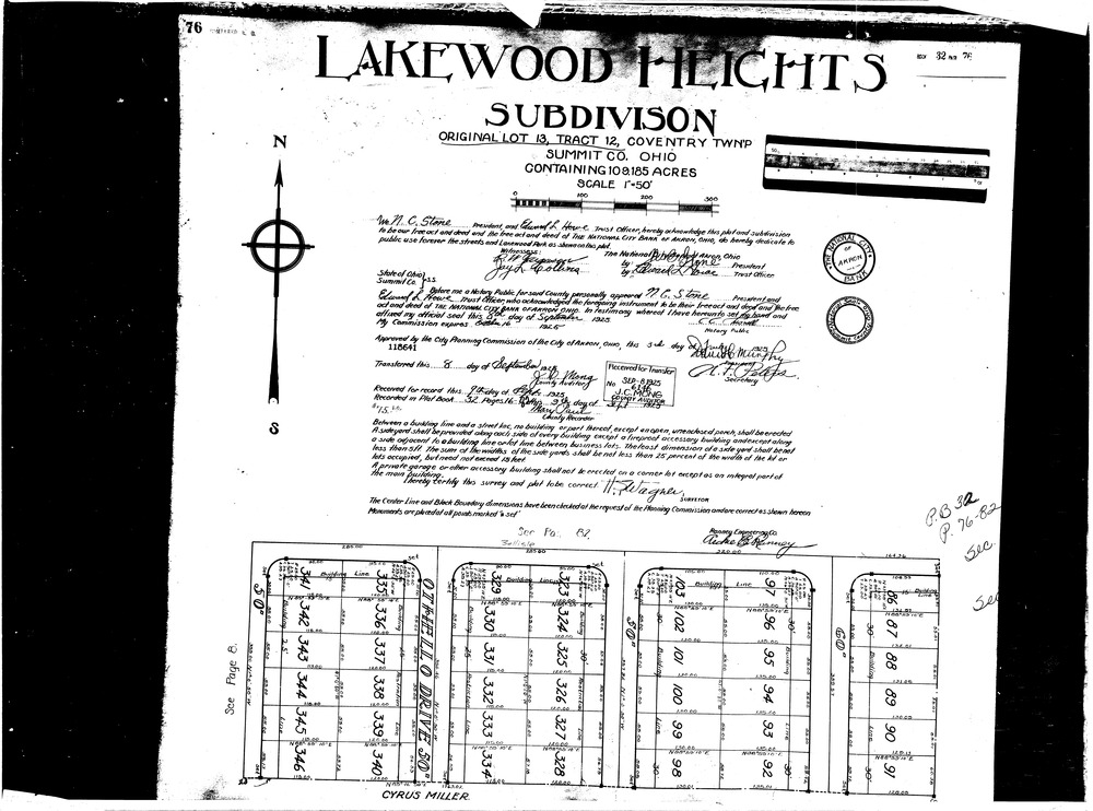 Lakewood heights subdivision 0001