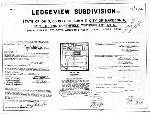 Ledgeview subdivision 0001