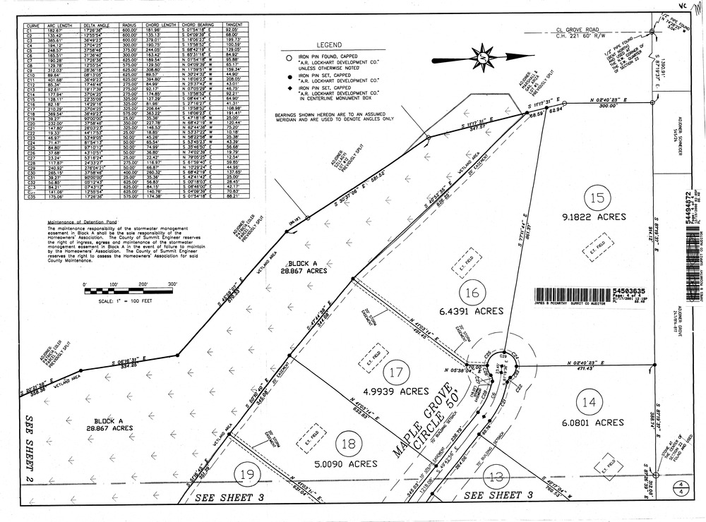 Maple grove allotment revised final plat 0004