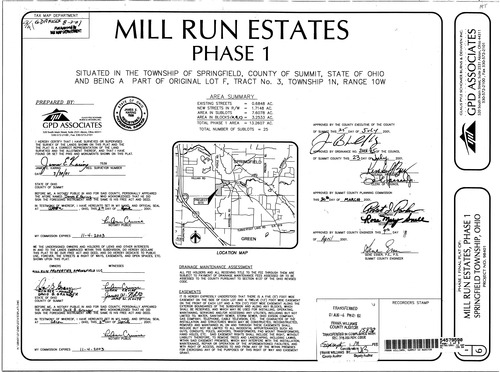 Mill run estates phase 1 0001