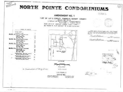 North pointe condominiums amendment no 1 0001