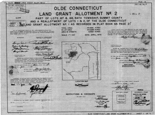 Olde connecticut land grant allotment no 2 0001