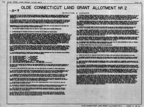 Olde connecticut land grant allotment no 2 0002