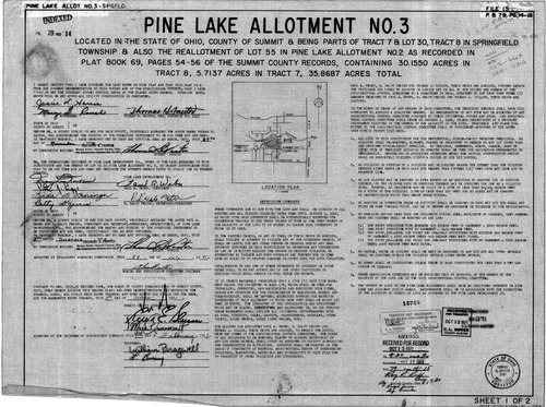 Pine lake allotment no 3 0001
