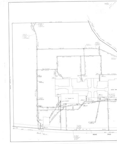 Rolling acres development site utility easement map 002