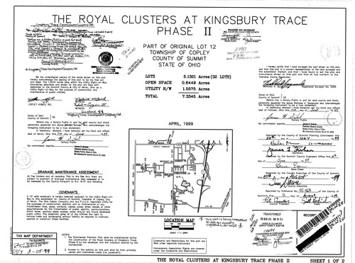 Royal clusters at kingsbury trace phase 2 0001