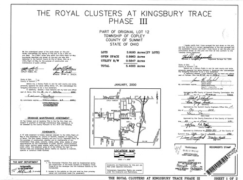 Royal clusters at kingsbury trace phase 3 0001