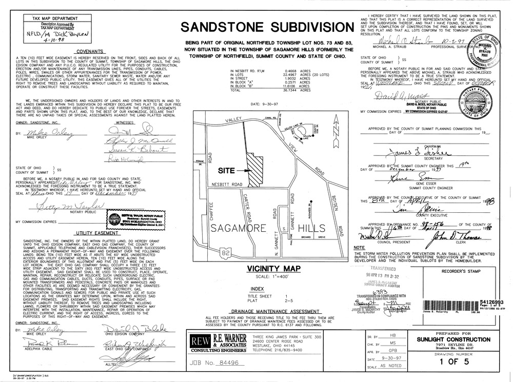 Sandstone subdivision 0001