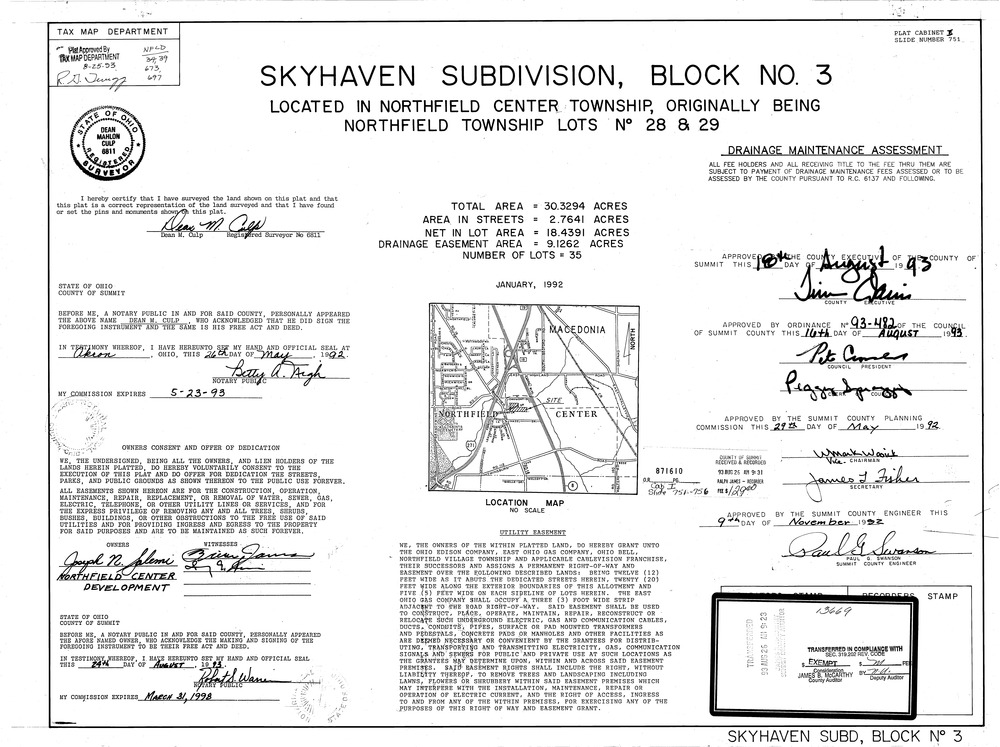Skyhaven subdivision block no 3 001