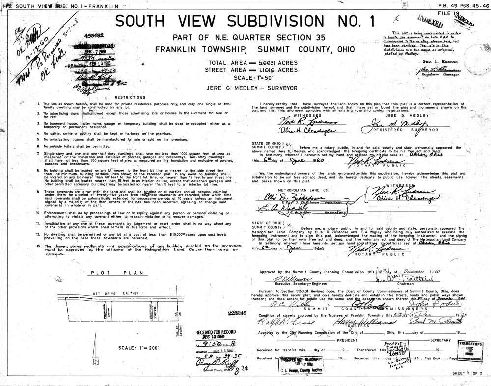 South view subdivision no 1 0001