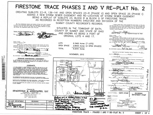 Firestone trace phase i and v re plat no 2 0001