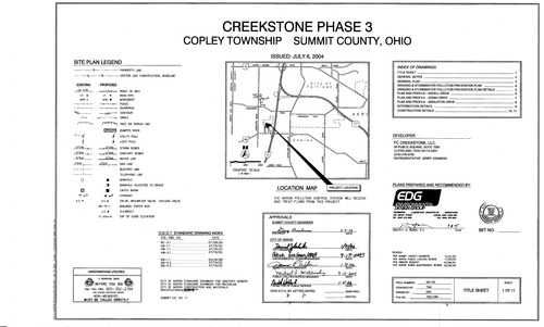 Creekstone phase 3 as built 001
