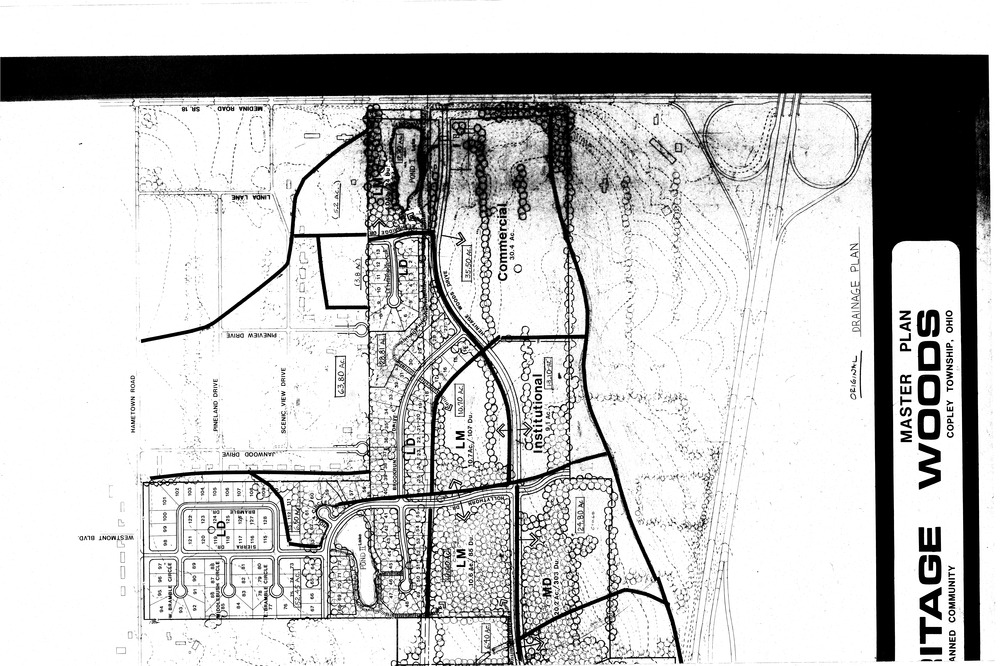 Heritage woods the mansions phases 1 4 original drainage plan 001