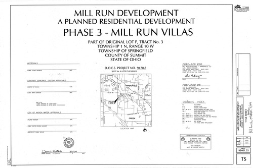 Mill run villas phase 3 ts