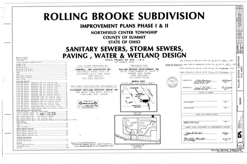 Rolling brooke subdivision phase 1 2 01