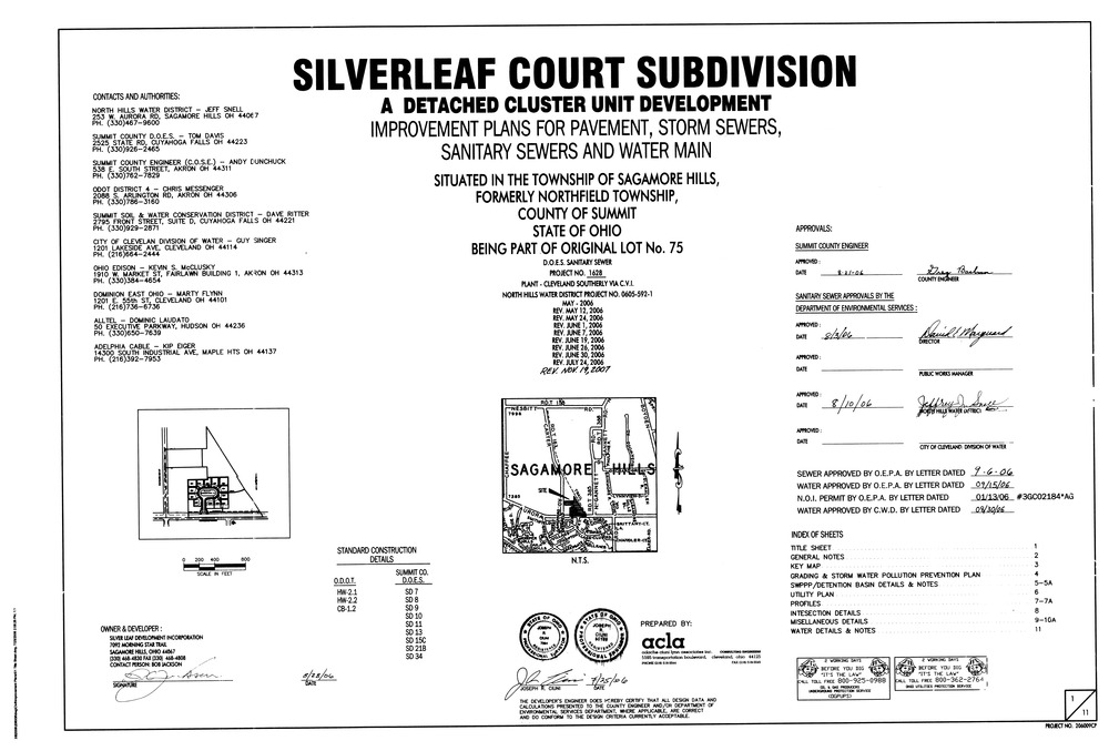 Silverleaf court subdivision 001