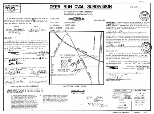 Deer run oval subdivision 0001