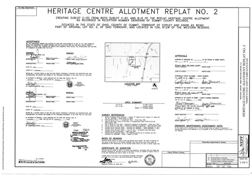Heritage centre allotment replat no 2 0001